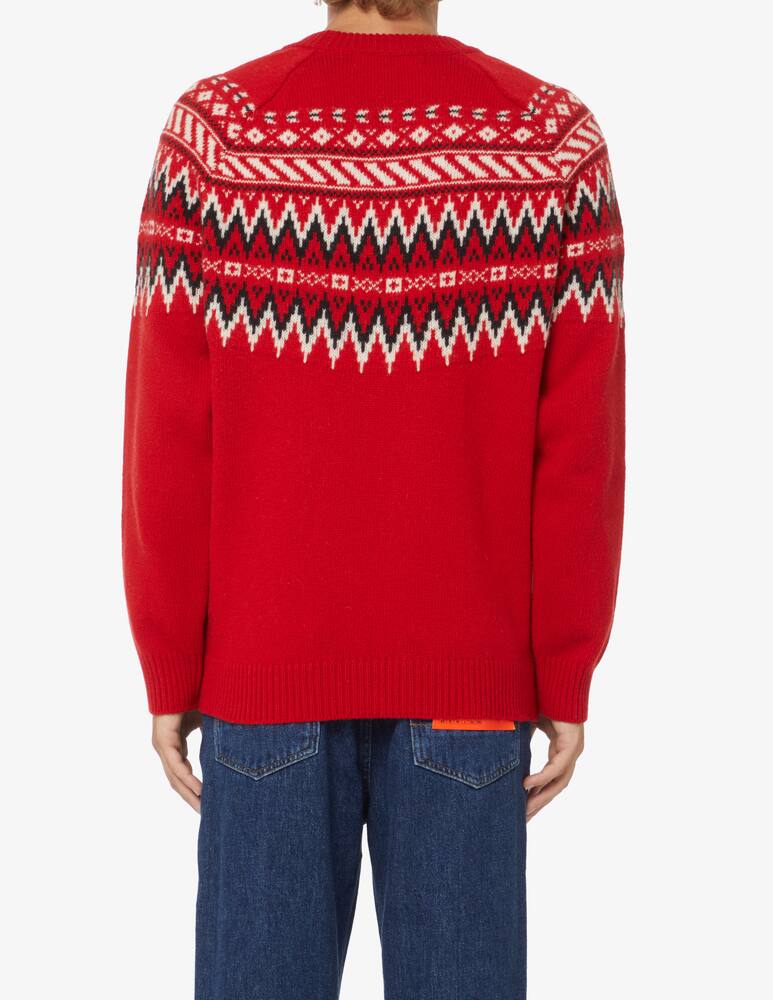 rinascente Department 5 Maglia girocollo in lana - Rosso