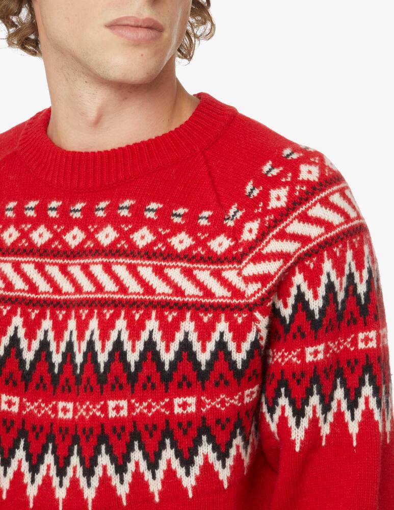 rinascente Department 5 Maglia girocollo in lana - Rosso