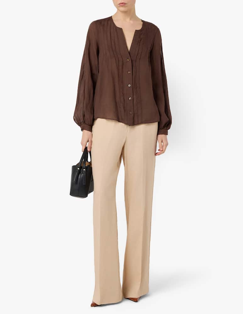 24.7 Studio Pleated long sleeve shirt - picture 2 24.7 Studio Pleated long sleeve shirt - picture 2