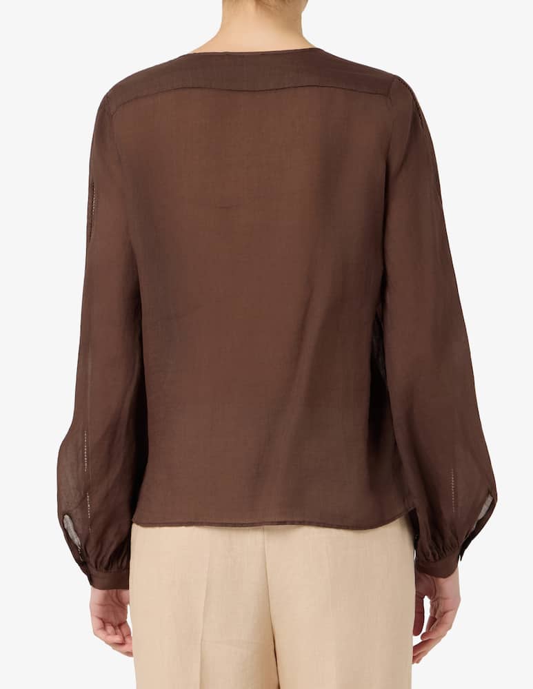24.7 Studio Pleated long sleeve shirt - picture 3 24.7 Studio Pleated long sleeve shirt - picture 3