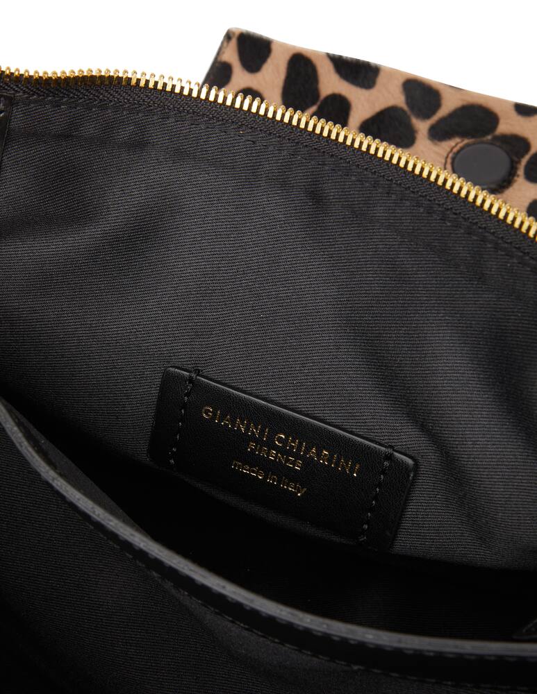 rinascente Gianni Chiarini Firenze Borsa a Tracolla Three Large Cavallino