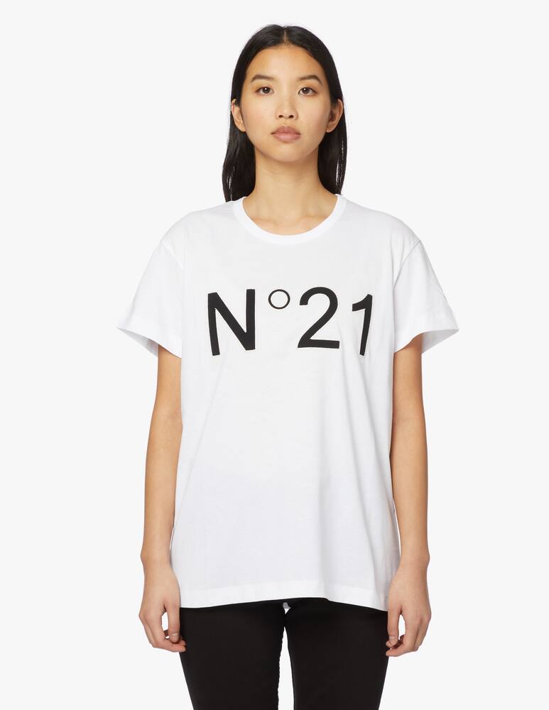 rinascente N°21 T-shirt con logo