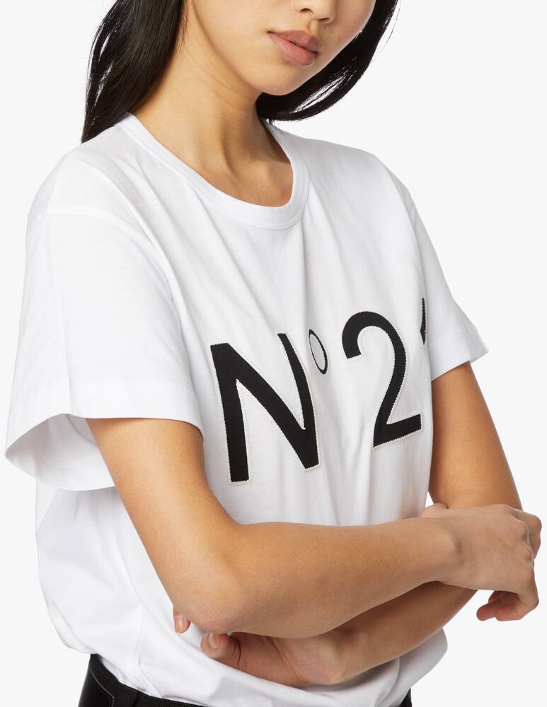 rinascente N°21 T-shirt con logo