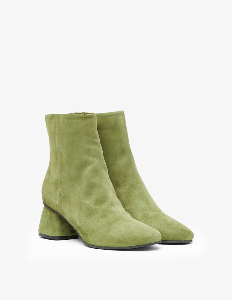 rinascente Carmens Ontario suede booties - Green