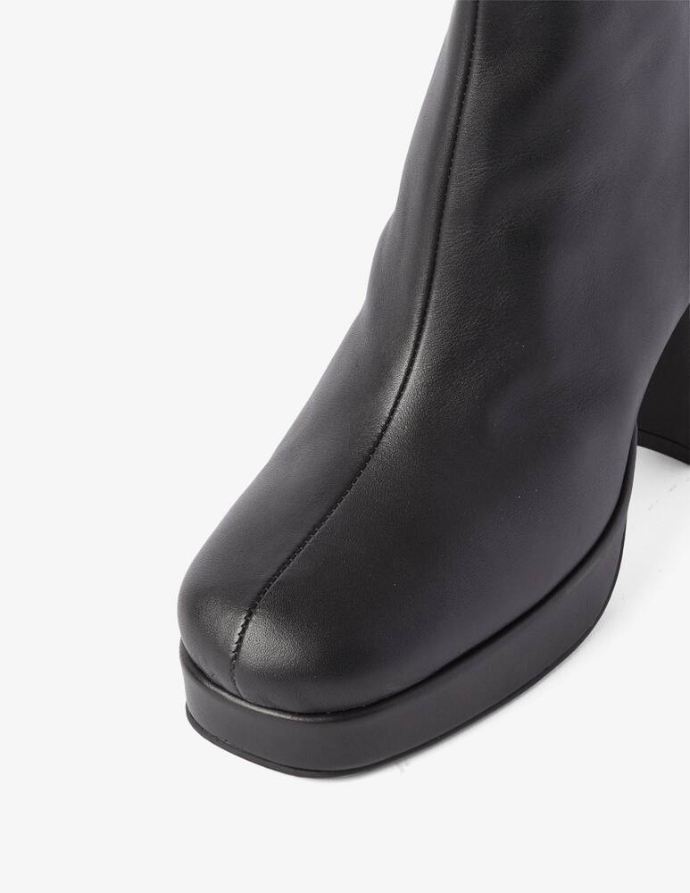 rinascente Carmens Pollok booties plateau - Black