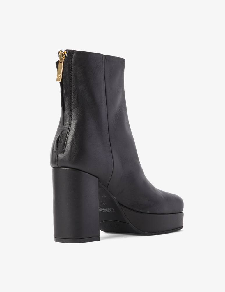 rinascente Carmens Pollok booties plateau - Black