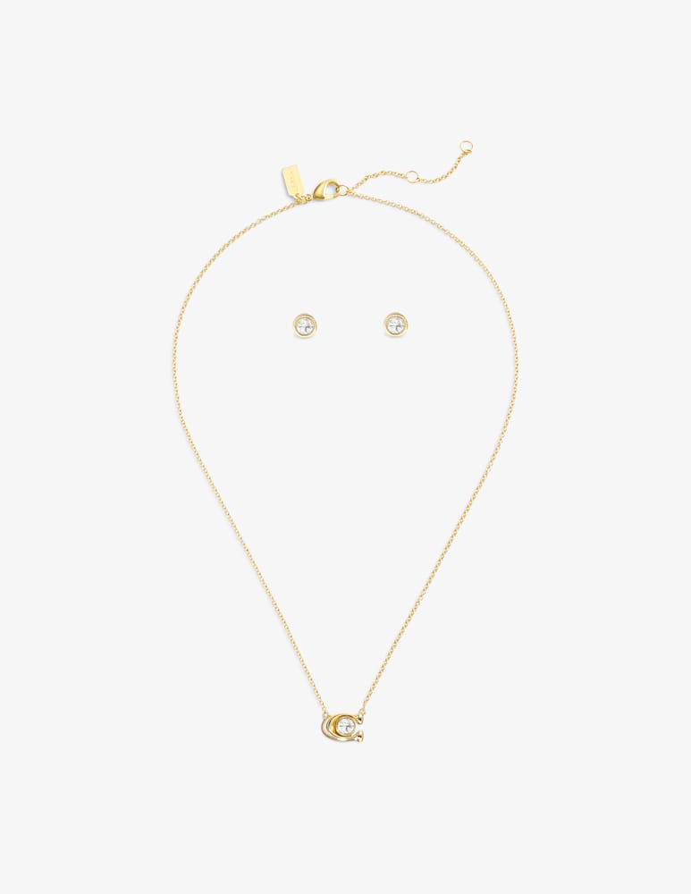 rinascente COACH Set collana e orecchini C