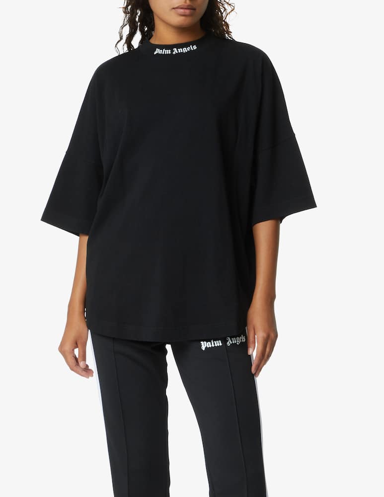 Palm Angels T-shirt logo over - Black - picture 1 Palm Angels T-shirt logo over - Black - picture 1