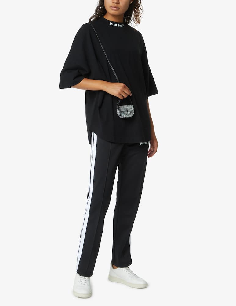 rinascente Palm Angels T-shirt logo over - Black