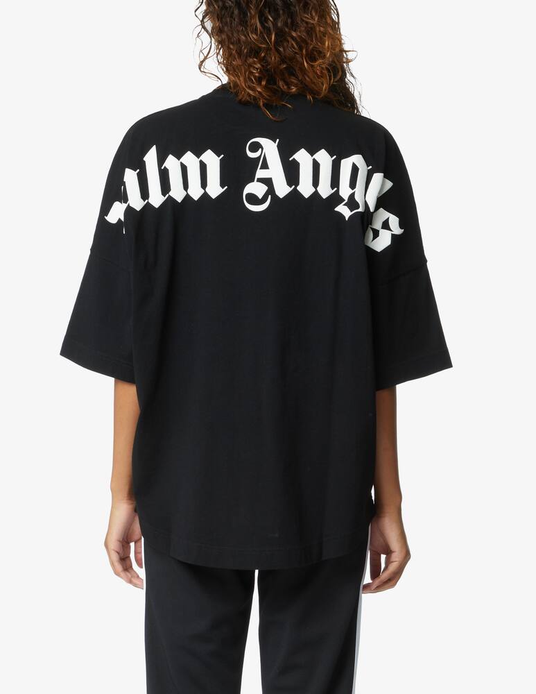 Palm Angels T-shirt logo over - Black - picture 3 Palm Angels T-shirt logo over - Black - picture 3
