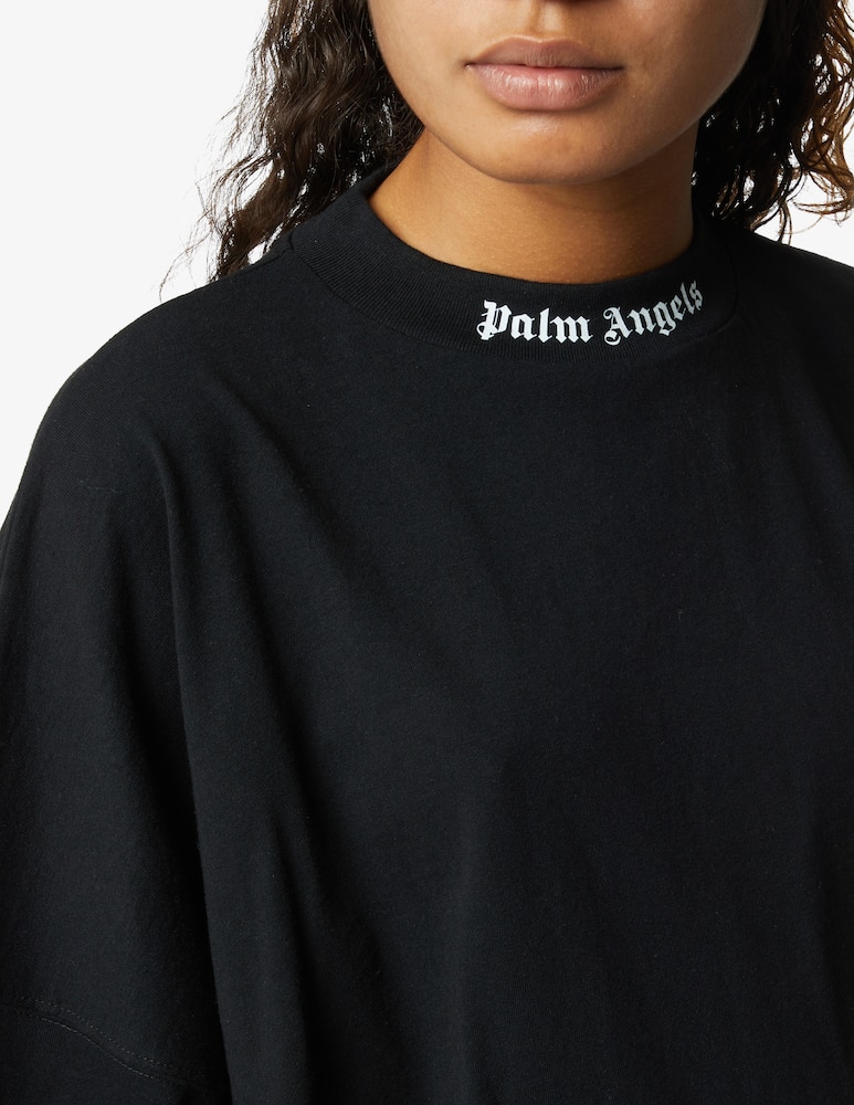 rinascente Palm Angels T-shirt logo over - Black