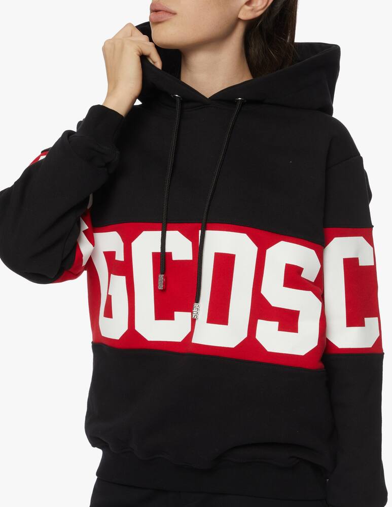 rinascente GCDS Felpa con cappuccio in cotone 