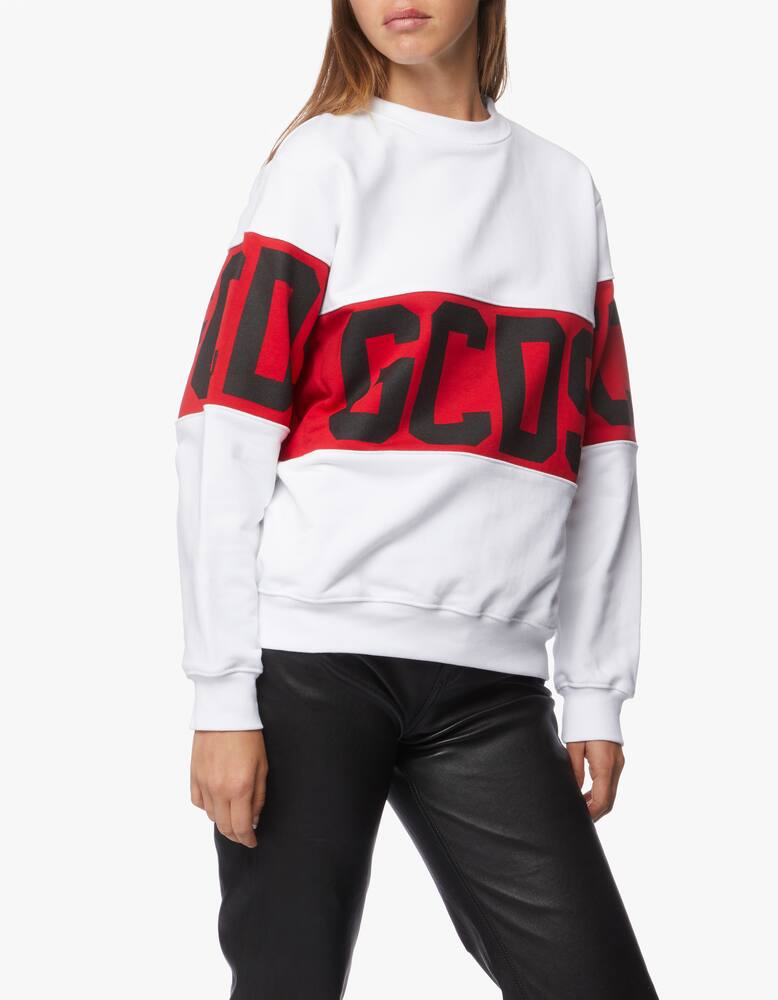 rinascente GCDS Felpa girocollo in cotone con logo