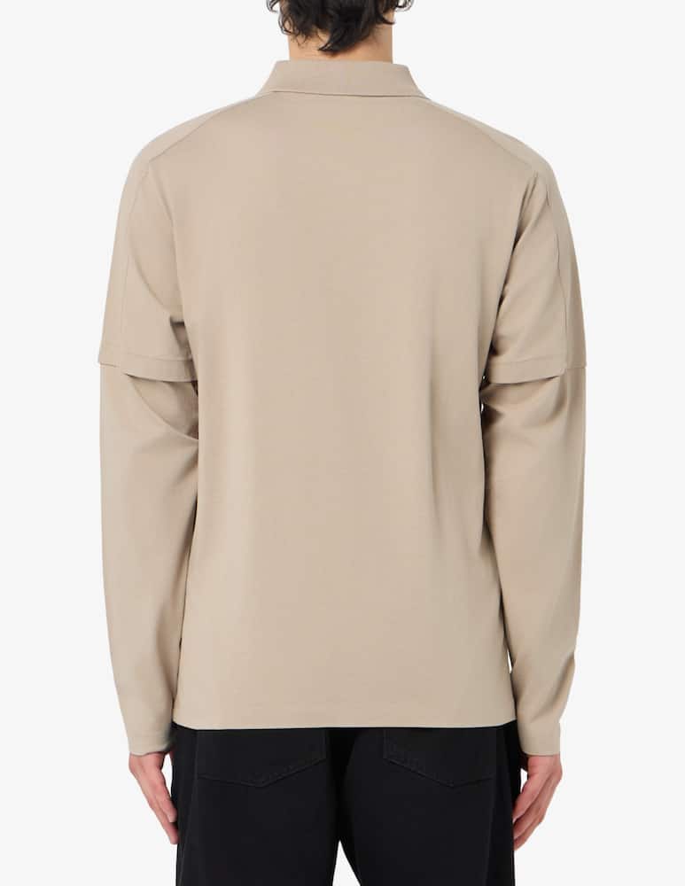 rinascente Off-White Big bookish double sleeve polo