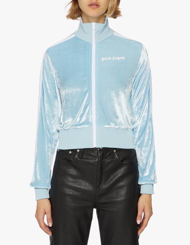 rinascente Palm Angels Felpa con zip e logo