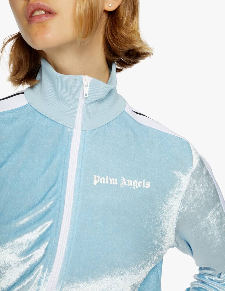 rinascente Palm Angels Felpa con zip e logo