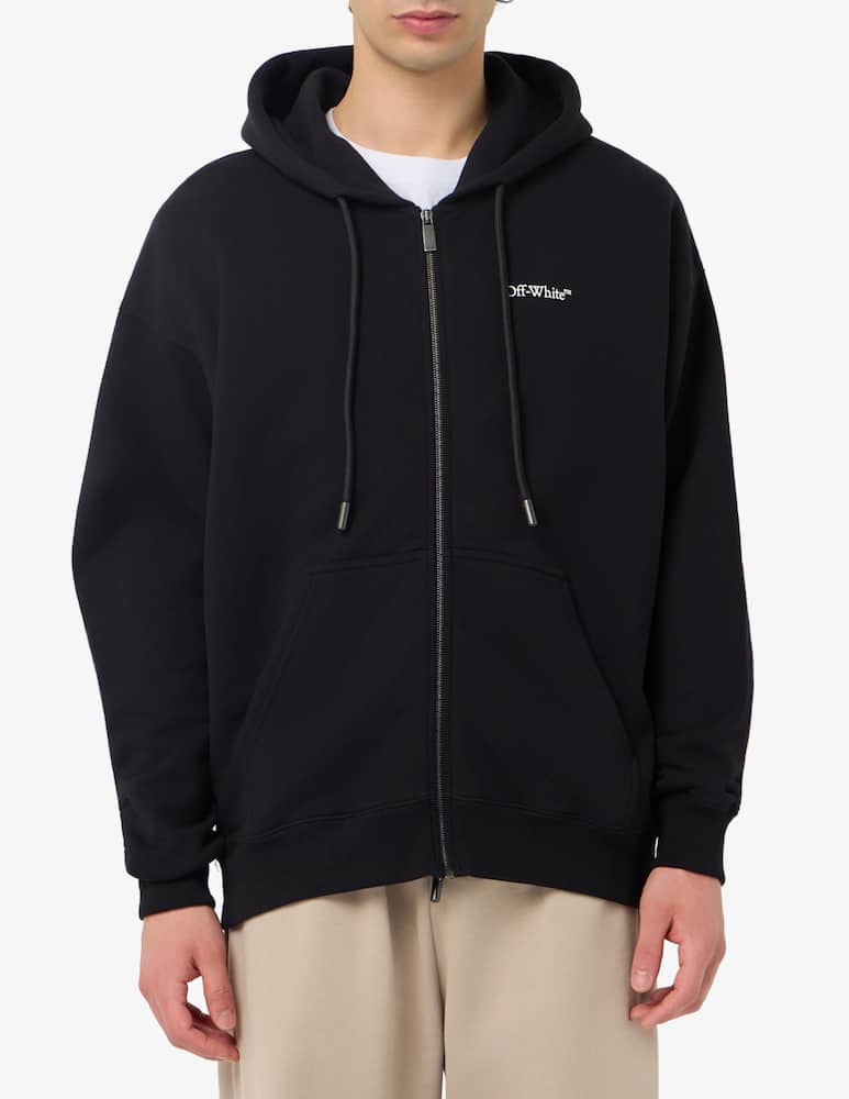 rinascente Off-White Half arrow zip hoodie