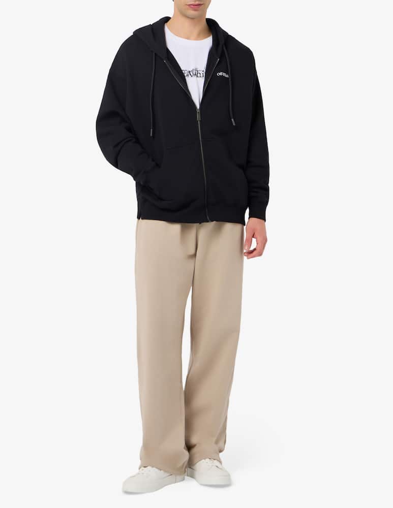 rinascente Off-White Half arrow zip hoodie