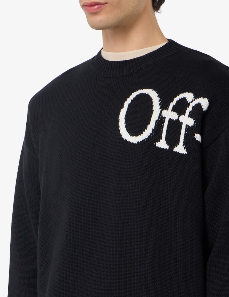 rinascente Off-White Maglia girocollo in cotone