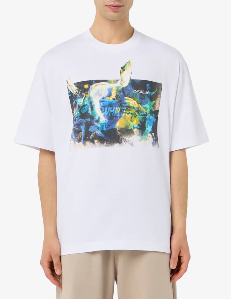 rinascente Off-White Rave painting skate t-shirt