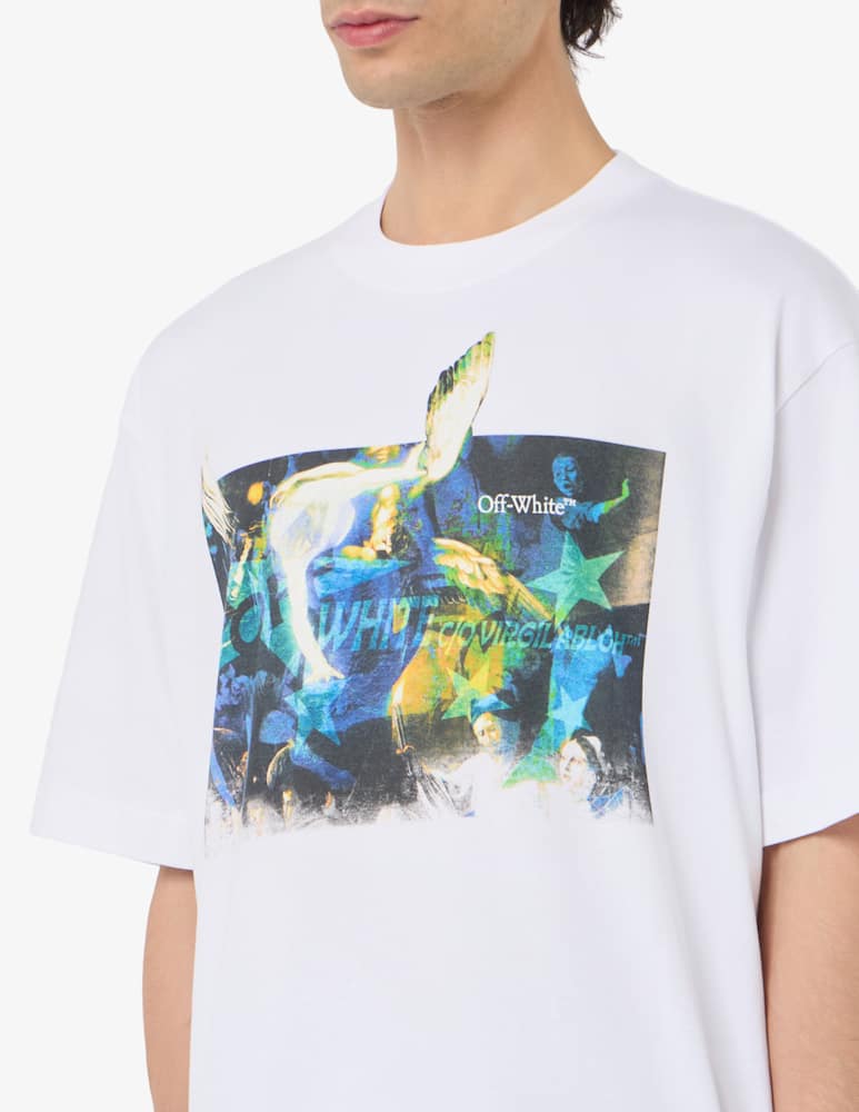 rinascente Off-White Rave painting skate t-shirt