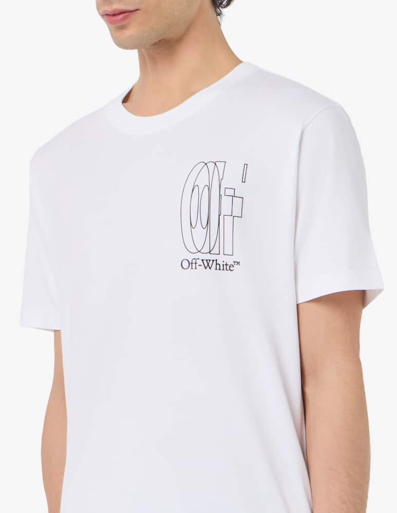 rinascente Off-White Outline arrows slim t-shirt