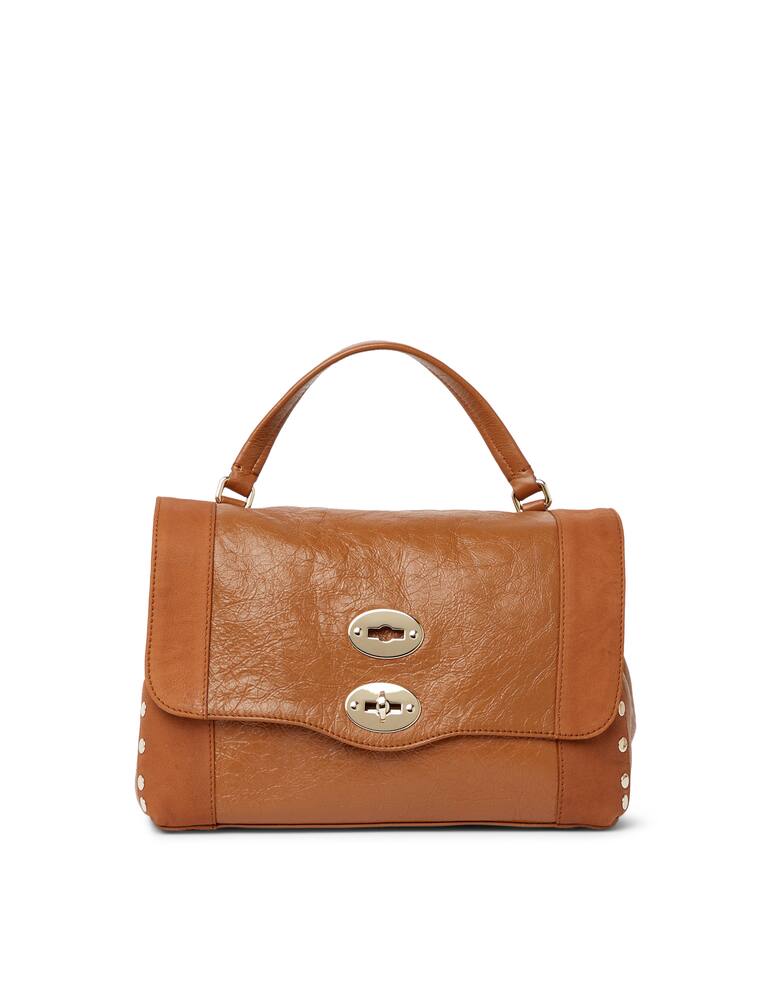 rinascente Zanellato Postina S Lustro Tabacco borsa a mano