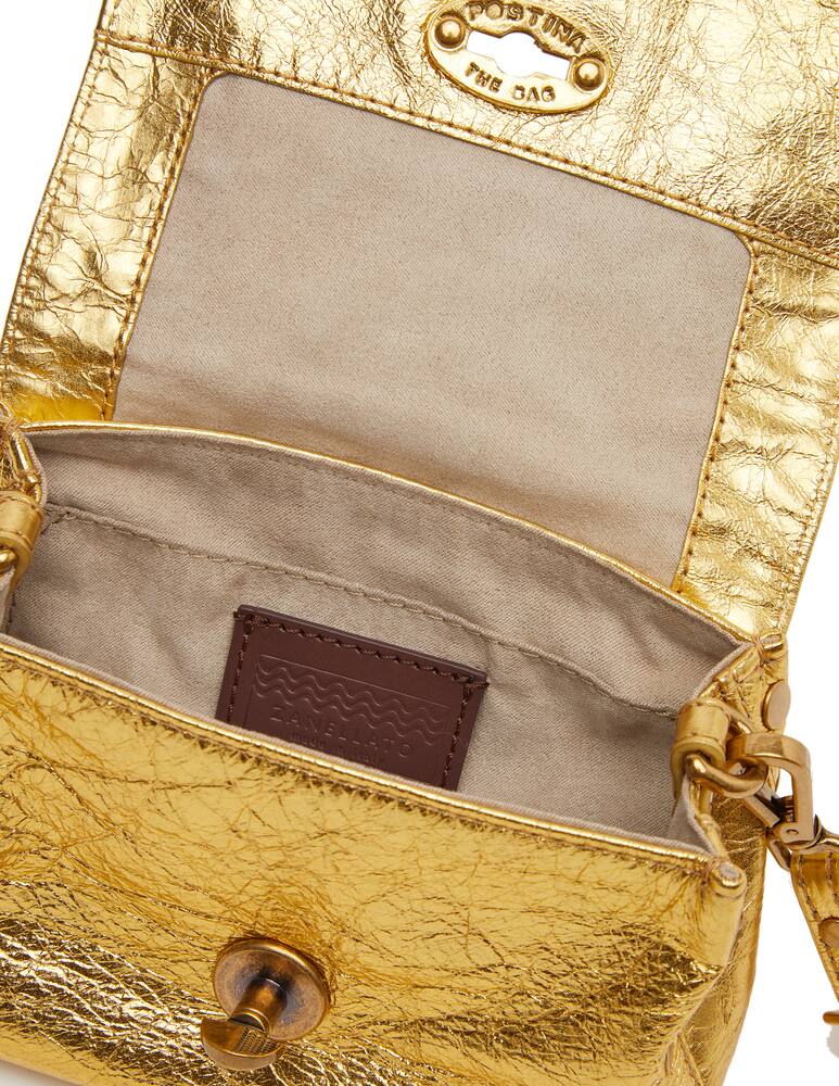 rinascente Zanellato Postina Superbaby Golden Globe Oro Vicenza Mini Bag