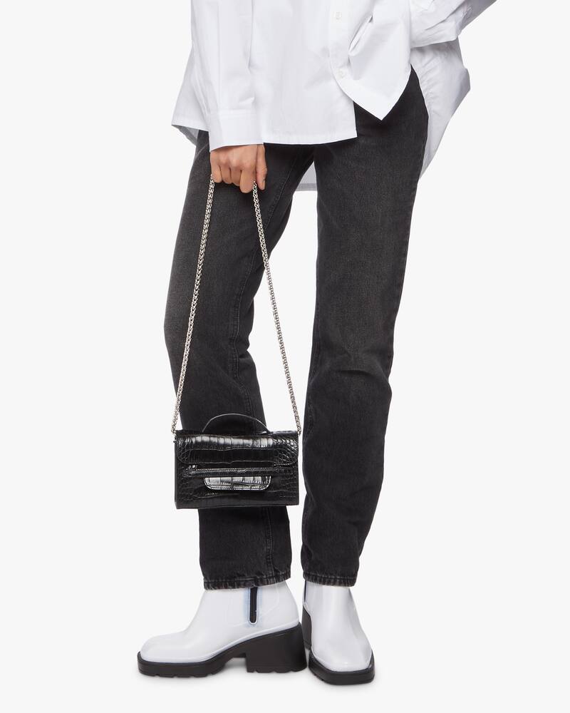 rinascente Zanellato Nina Super Baby Ritratto Neros Mini Bag