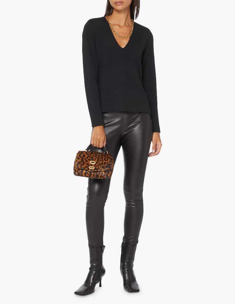 rinascente Zanellato Borsa Postina Baby Pony - Marrone