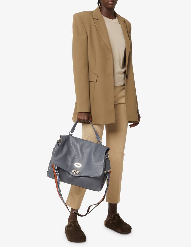 rinascente Zanellato Postina M Daily Giorno bag - Light blue