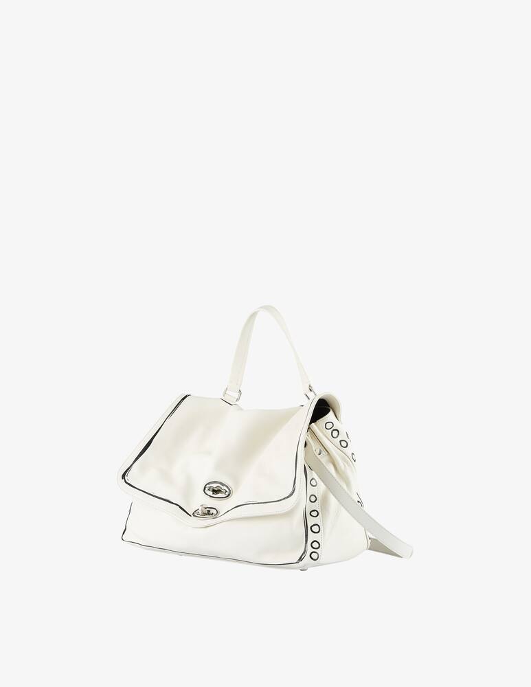 rinascente Zanellato Borsa a mano small Postina Trompe - Bianco