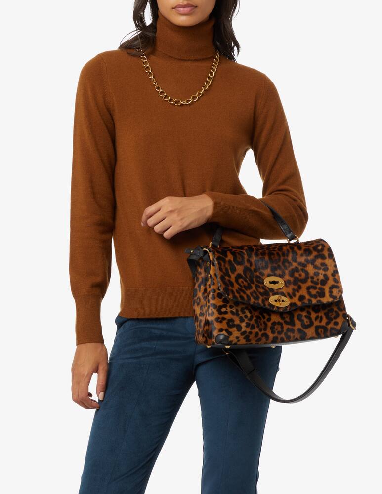 rinascente Zanellato Borsa Postina S Pony - Marrone