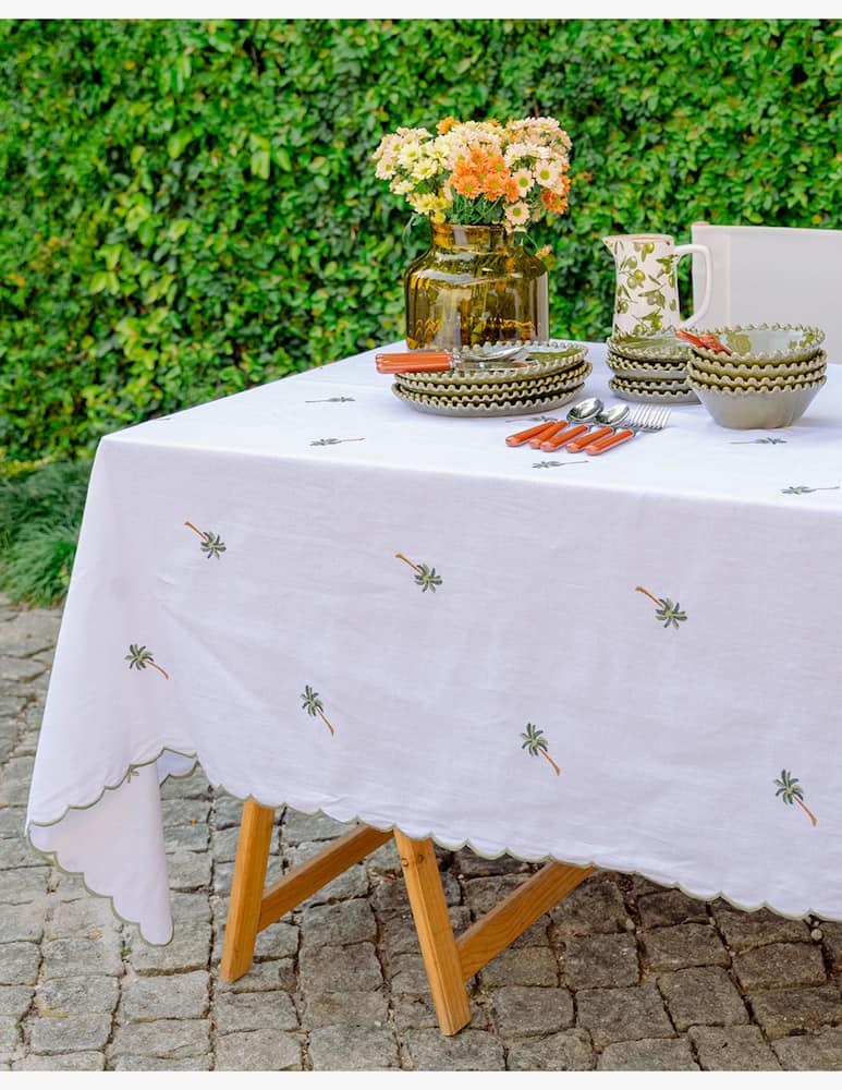 rinascente Mariaida Home Palm Tree Tovaglia