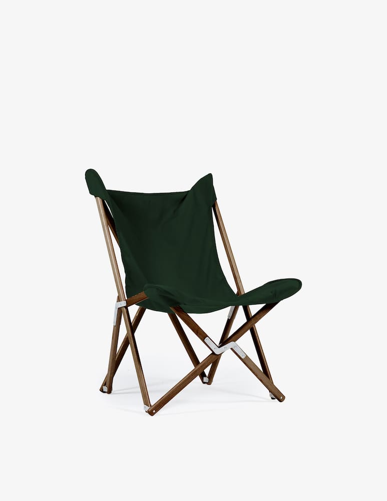 rinascente Telami Tripolina Chair with Teak-stained Frame