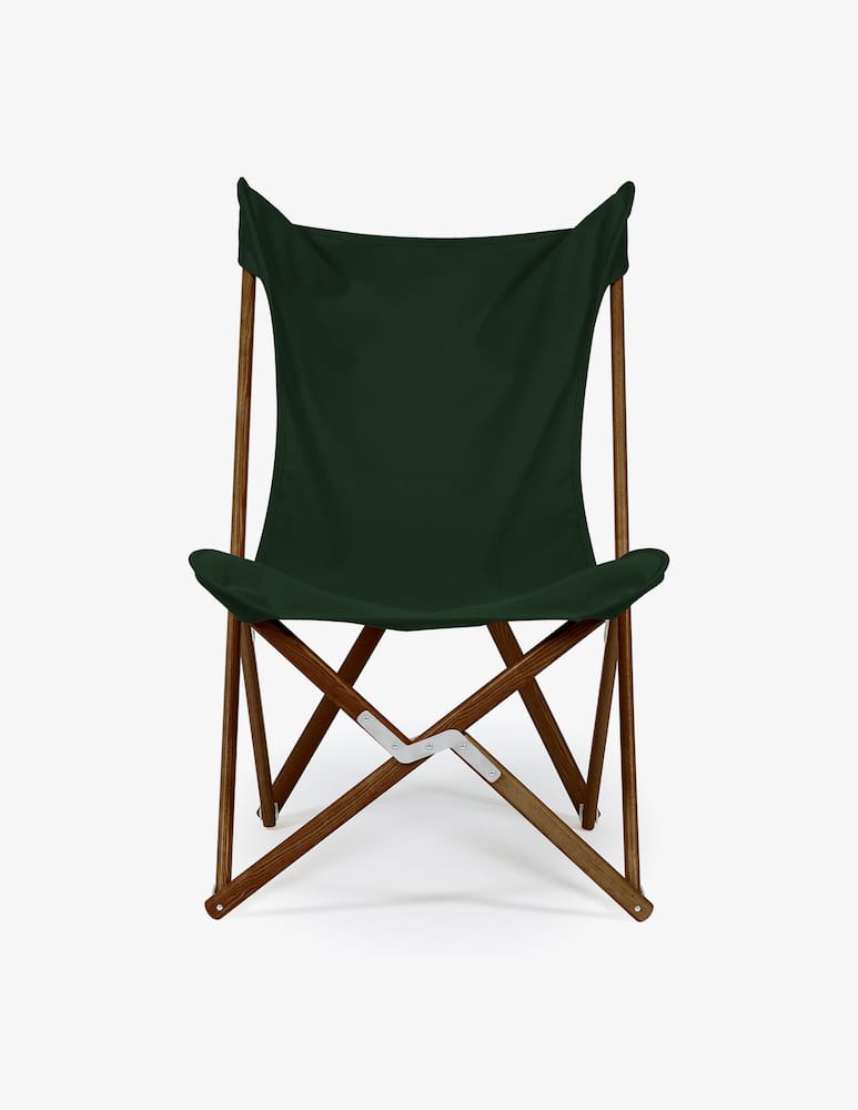 rinascente Telami Tripolina Chair with Teak-stained Frame