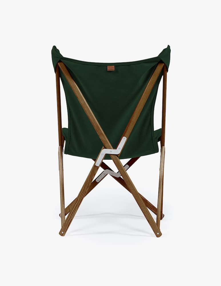 rinascente Telami Tripolina Chair with Teak-stained Frame