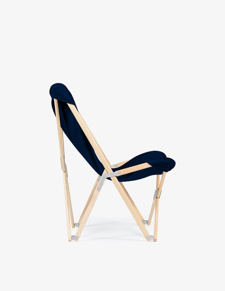 rinascente Telami Tripolina Chair with Natural Frame