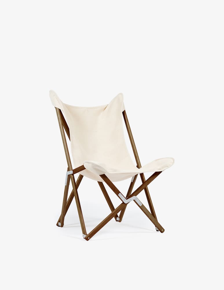 rinascente Telami Tripolina Chair 1855 with Teak-stained Frame