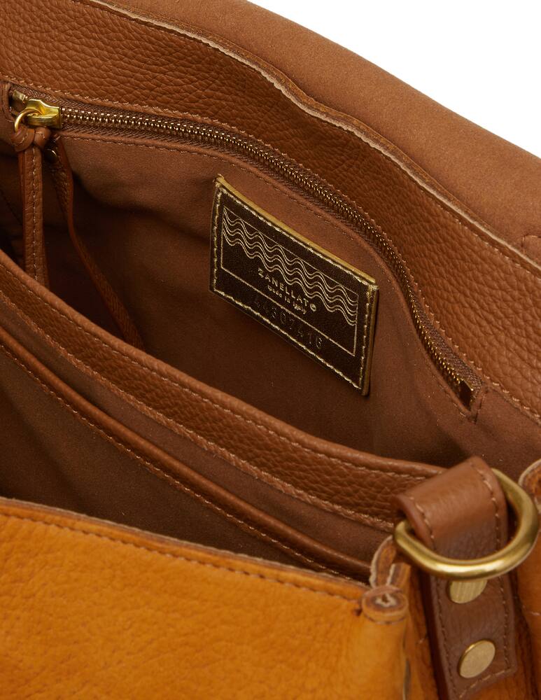 rinascente Zanellato Borsa Postina in camoscio