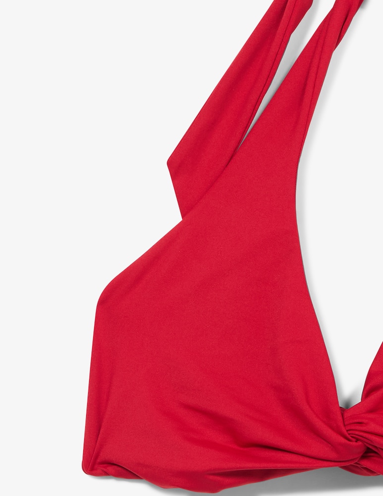 rinascente Fisico Twist halterneck bikini top
