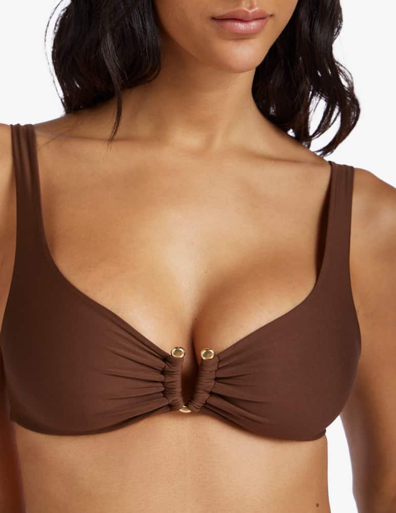 Fisico Gathered ring bikini top - picture 4 Fisico Gathered ring bikini top - picture 4
