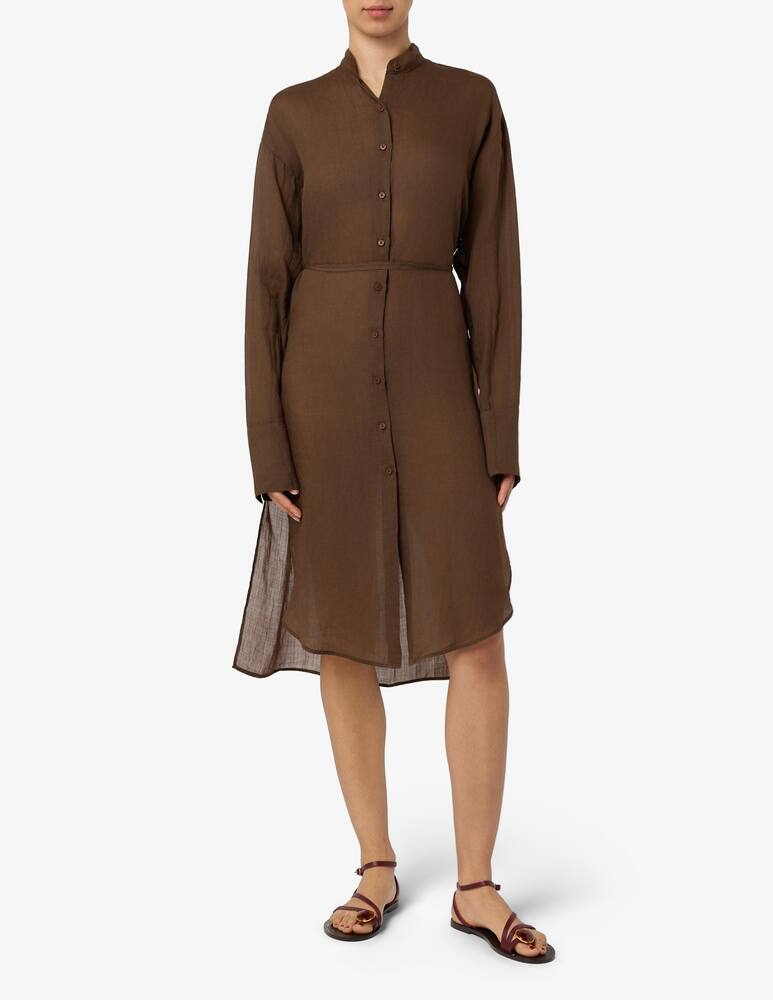 rinascente Fisico Shirt dress with mandarin collar