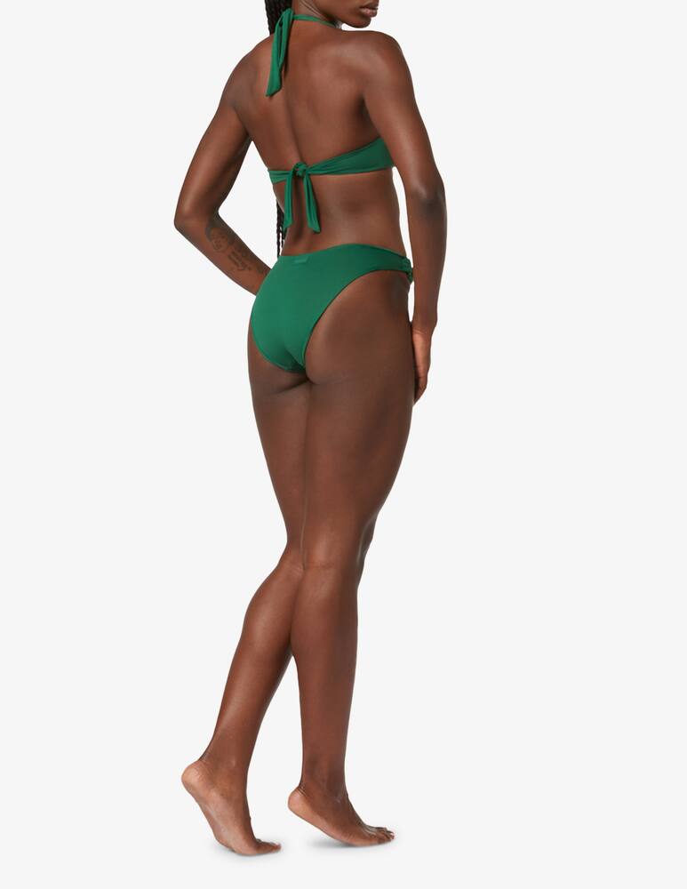 rinascente Fisico Ring detail halterneck top bikini