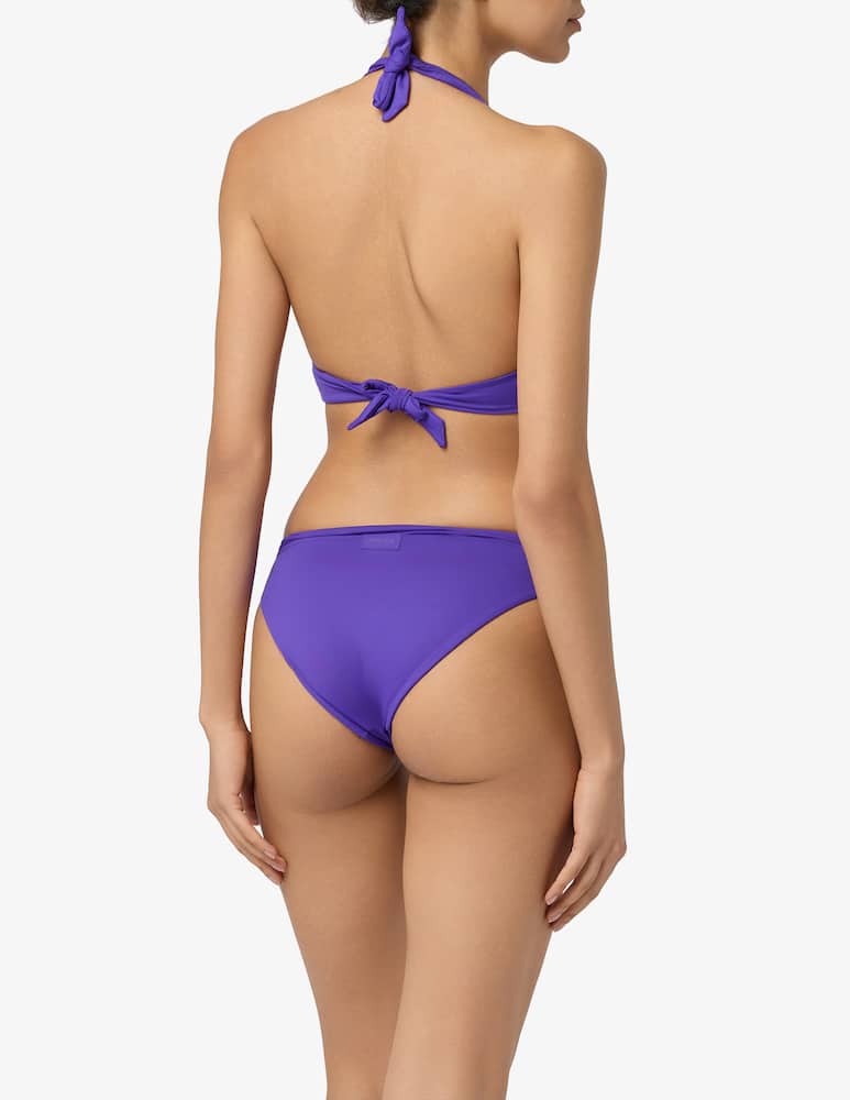 rinascente Fisico Ring detail halterneck top bikini