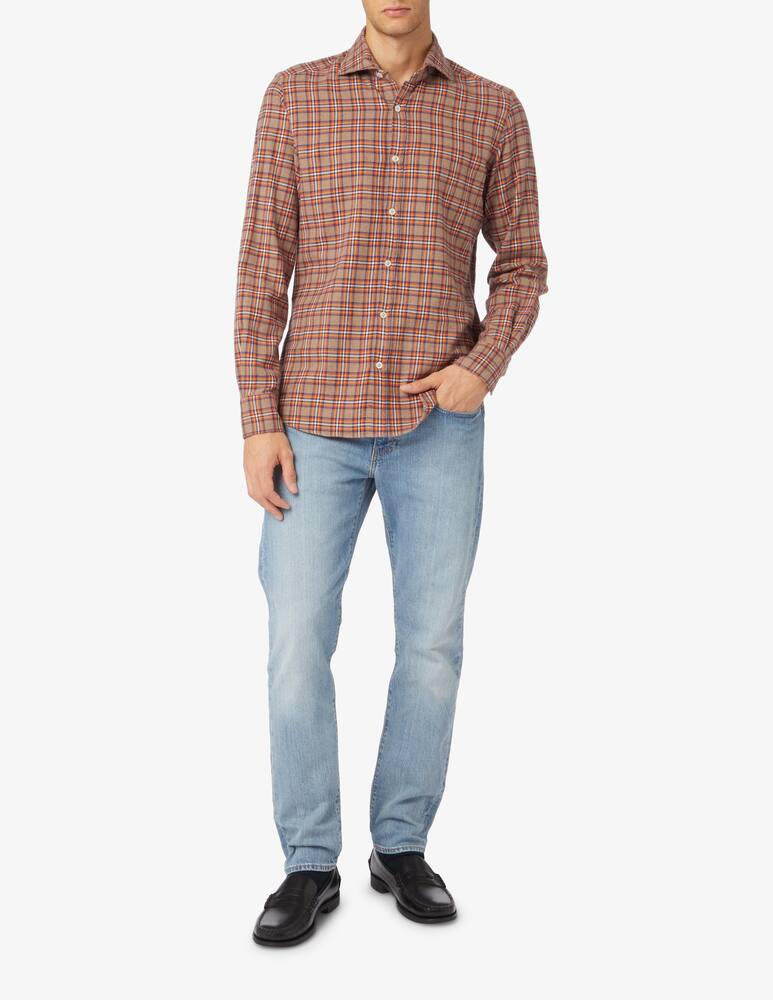 rinascente Giannetto Portofino Camicia in flanella a quadri - Multicolor