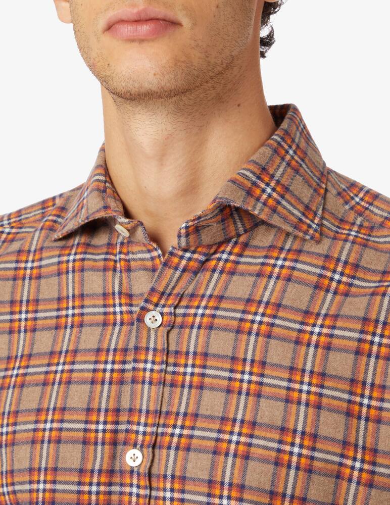 rinascente Giannetto Portofino Camicia in flanella a quadri - Multicolor