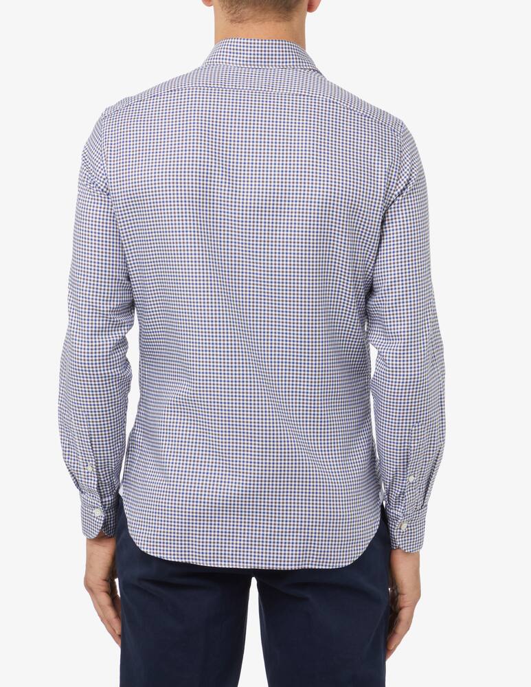 rinascente Giannetto Portofino Camicia oxford a quadri - Blu
