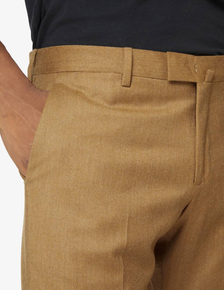 rinascente Briglia Pantaloni in flanella misto cashmere - Marrone