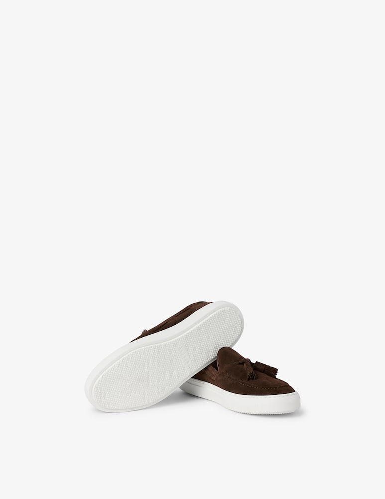 rinascente Fratelli Rossetti Suede tassel loafers